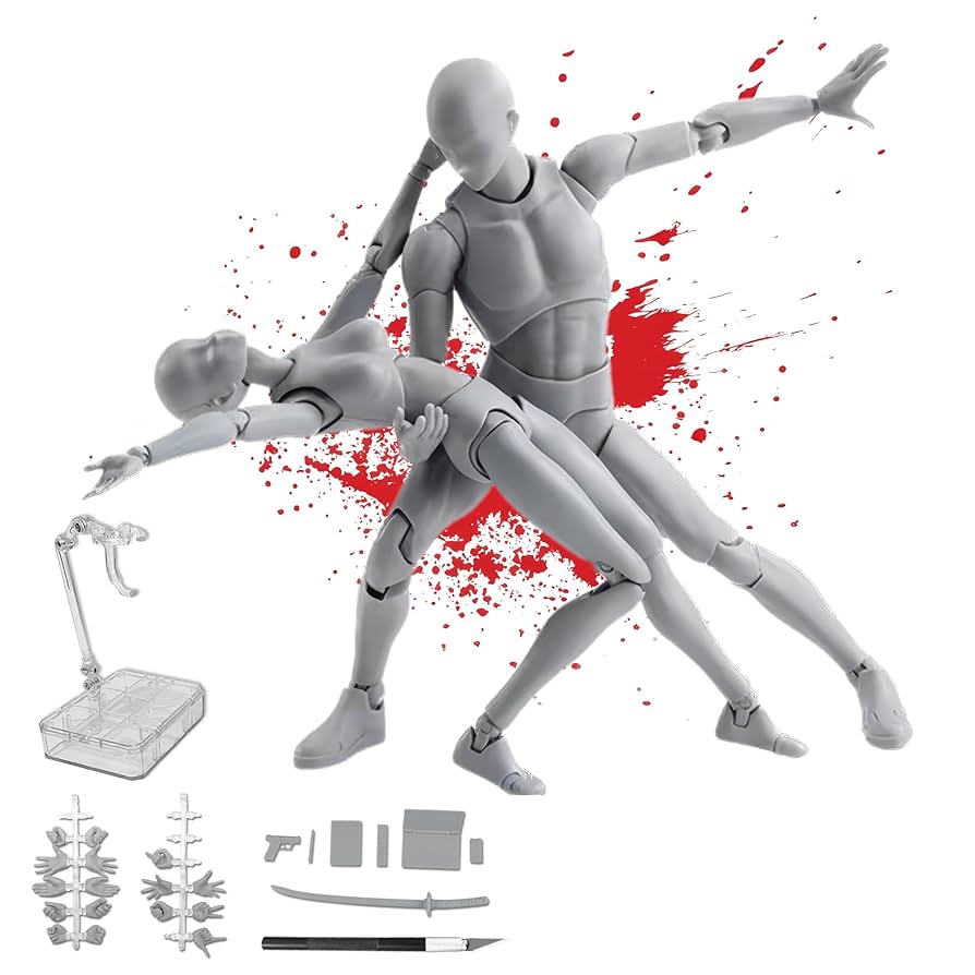 デッサン人形 Amazon | ZYTOYS 1/6スケール 汎用 男性アクションフィギュア